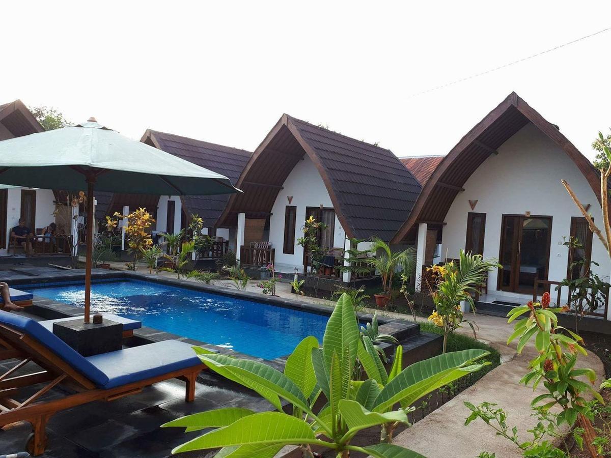 Ferienwohnung Balengku Dua Gili Air Exterior foto